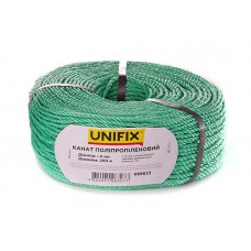 Канат поліпропіленовий 4мм 200м UNIFIX