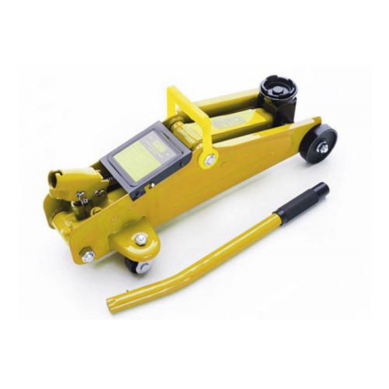 Домкрат гидравлический подкатной 3т (выс подъема 150-425мм) СИЛА