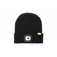 Шапка с фонариком черная 200Лм (300мАч) СИЛА