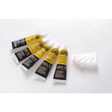 Герметик прокладок високотемпературний +350 °С, 100% силіконовий, чорний 5х25г СИЛА