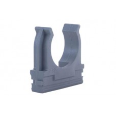 Кліпса для гофри сіра 50мм (пач 25шт) APRO