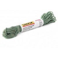 Шнур плетеный цветной строительный 4мм 20м UNIFIX