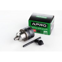 Патрон для дрилі з ключем 3/8-24, 1,5-10мм APRO