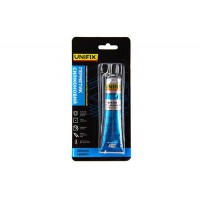 Герметик силиконовый универсальный антибактериальный (прозрачный) тюбик 50 мл UNIFIX