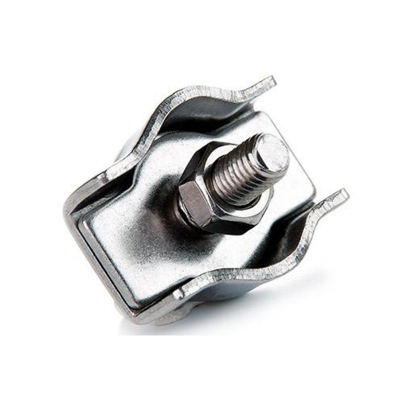 Зажим одинарный Simplex 2мм нержавеющий А2 (пачка, кратно 10шт) APRO