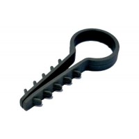 Дюбель-ялинка Ø12 для круглих дротів чорний (пач 100шт) APRO