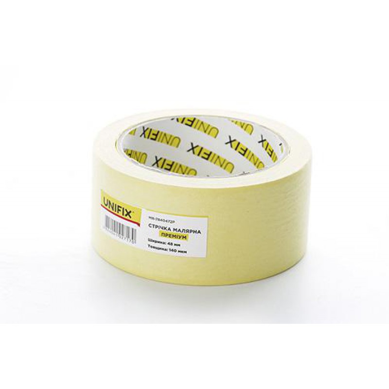 Лента клейкая малярная MR-7840472P премиум 48мм*40м UNIFIX