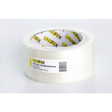 Лента клейкая стекловолоконная 50мм*20м UNIFIX