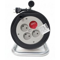 Подовжувач на котушці 2х1,0кв.мм 10м APRO