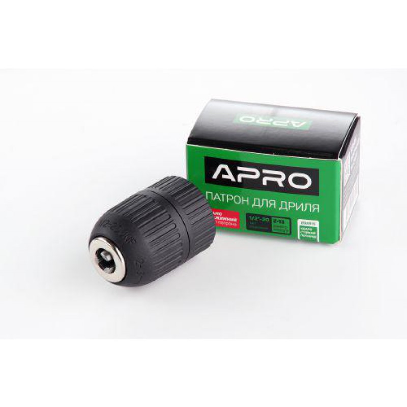 Патрон для дрели самозажимной 1/2-20, 2,0-13мм APRO