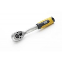 Ключ-трещотка CrV 3/8 72T (с изогнутой ручкой) Профи СИЛА