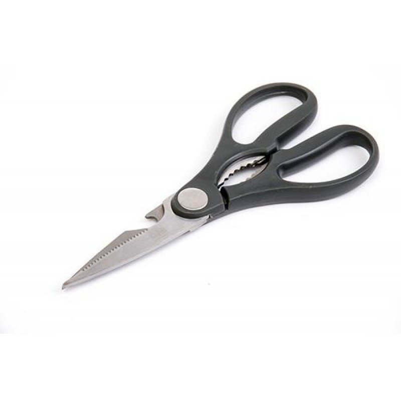 Ножницы хозяйственные пластиковые ручки 20см СИЛА