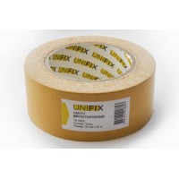 Лента клейкая двухсторонняя на тканевой основе 50мм*25м UNIFIX
