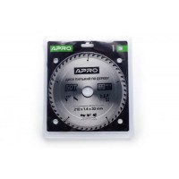 Диск пильный по дереву 210х32х50T APRO
