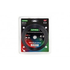 Диск алмазный по металлу 180х1.8х22.2мм APRO PRO