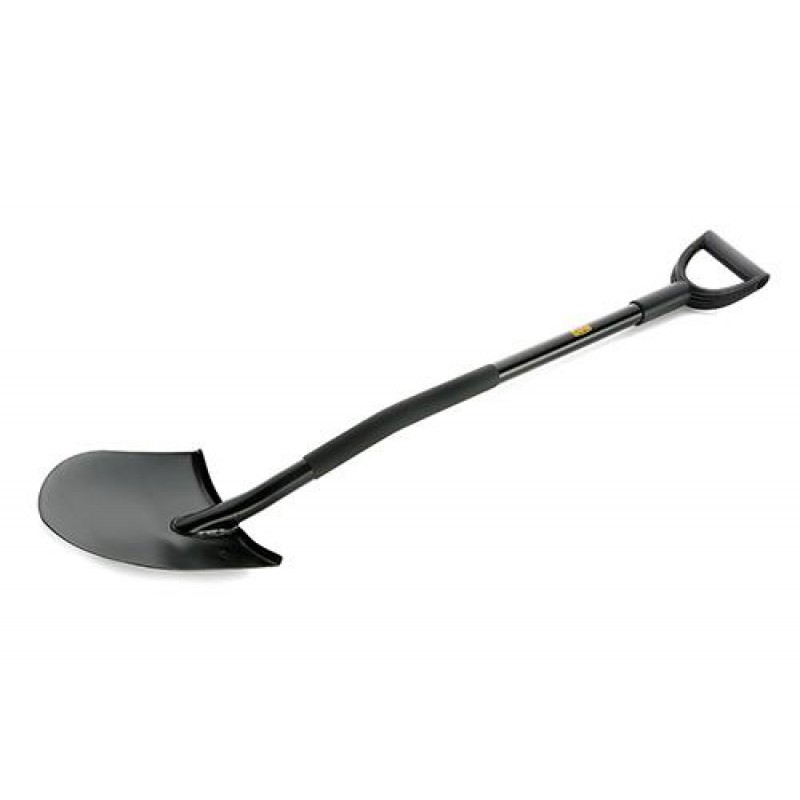 Лопата с металлической ручкой штыковая Американка 220×300×1200мм СИЛА