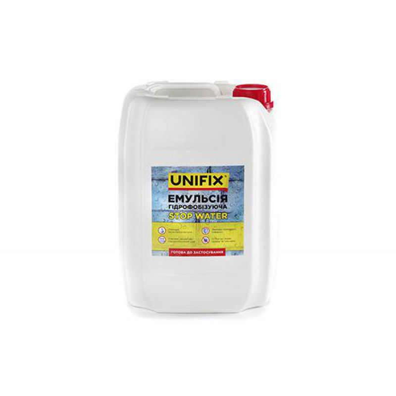 Эмульсия гидрофобизирующая 10кг UNIFIX