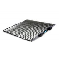 Шторка-жалюзи солнцезащитная 155х70см серебристая 12 Atelie