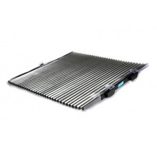 Шторка-жалюзи солнцезащитная 155х70см серебристая 12 Atelie