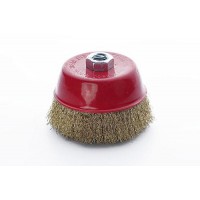 Щётка чаша латуневая проволока 100мм (УШМ) APRO