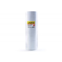 Лента клейкая двухсторонняя на бумажной основе 24мм 10м (туба 12 шт) UNIFIX