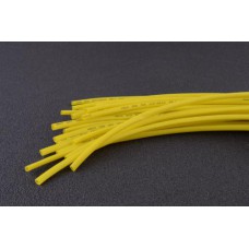 Термоусаживаемая трубка 5мм желтая (пак. 1мx30шт) APRO