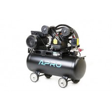 Компрессор двухцилиндровый ременной OFBD-50 2.2кВт 402л/мин 8бар 50л (2 крана) + масло 0,5л APRO