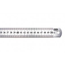 Линейка из нержавеющей стали 500мм х 0,6мм Стандарт СИЛА