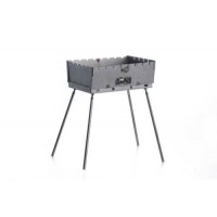 Мангал раскладной (кейс) холоднокатанный толщина 1,5мм на 8 шампуров СИЛА