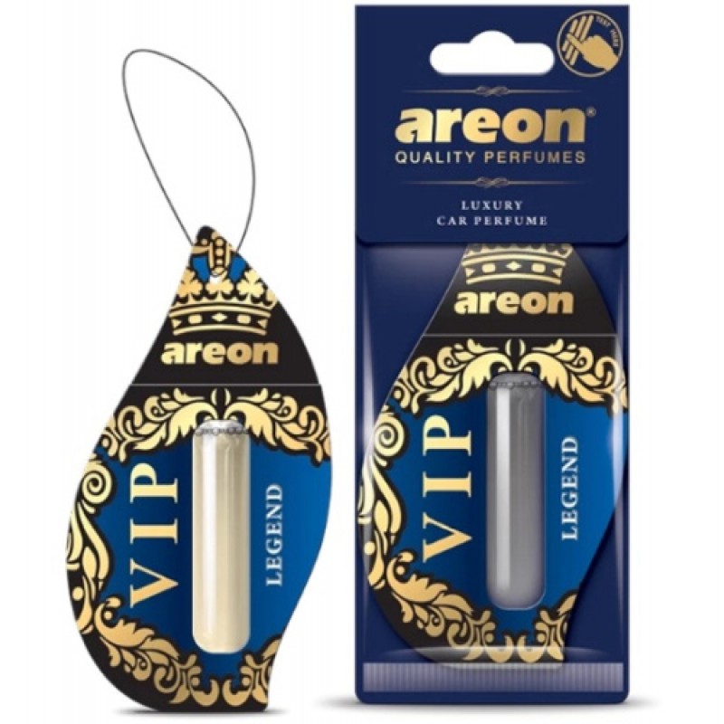 Ароматизатор VIP підвіска з рідиною Legend 5мл Areon