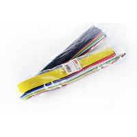 Термоусаживаемая трубка 25мм набор 6 цветов (пак. 1м*20шт) APRO