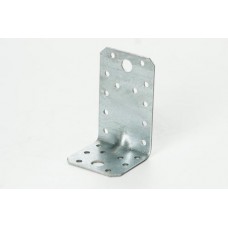 Угольник универсальный с усиленным ребром 90х50х55х2.0мм оц. (пачка, кратно 10шт) APRO