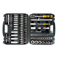 Набір насадок (інструментів) торцевих з тріскавкою CrV 1/4, 1/2 (72Т) (94шт)