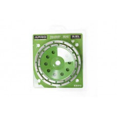 Чаша алмазна шліфувальна 180мм 16-18% Сегмент дворядний APRO