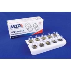 Лампа автомобільна 24V 5W Ba15s R5W (освітлення номерного знака, габарити, стоянкове освітлення/габарити) (10шт) MTA