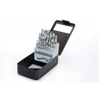 Набор сверл по металлу Р6М5 метал бокс 1,0-13,0мм 25шт APRO