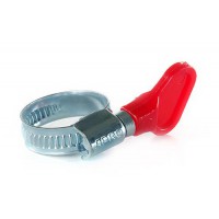 Хомут черв'ячний з метеликом оцинкований W1 16-25мм (пач 50шт) APRO