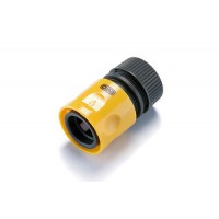 Коннектор быстросъемный с аквастопом 1/2 для шланга 1/2 СИЛА