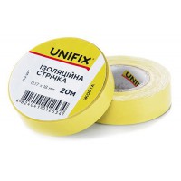 Изоляционная лента желтая 0.17х18мм 10м (пачка, кратно 10шт) UNIFIX