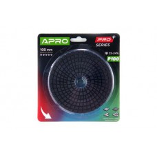 Круг алмазный шлифовальный на липучке 125мм Р200 APRO PRO