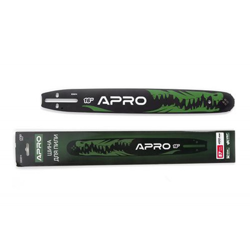 Шина для бензопили 40см (паз 1,3мм, крок 3/8) APRO