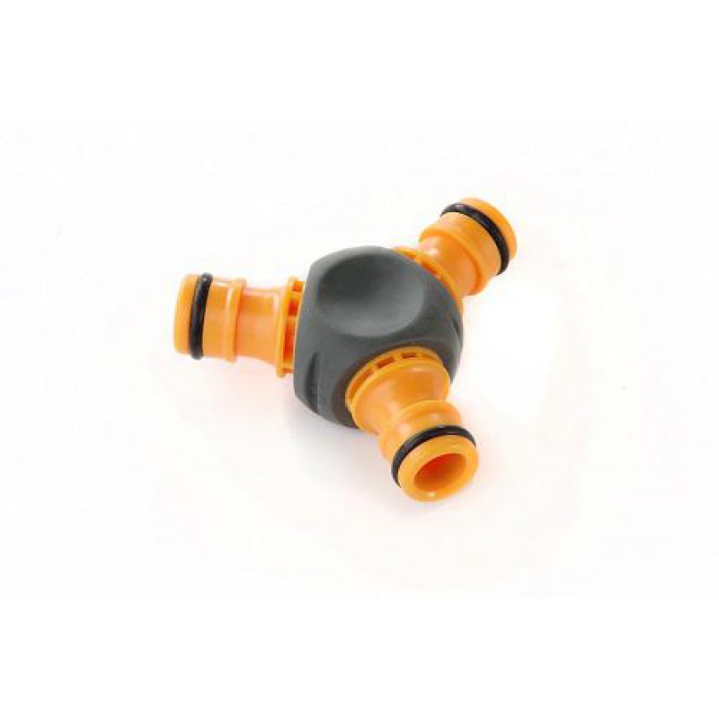 Адаптер-трійник для конектора 1/2'' прогумований СИЛА