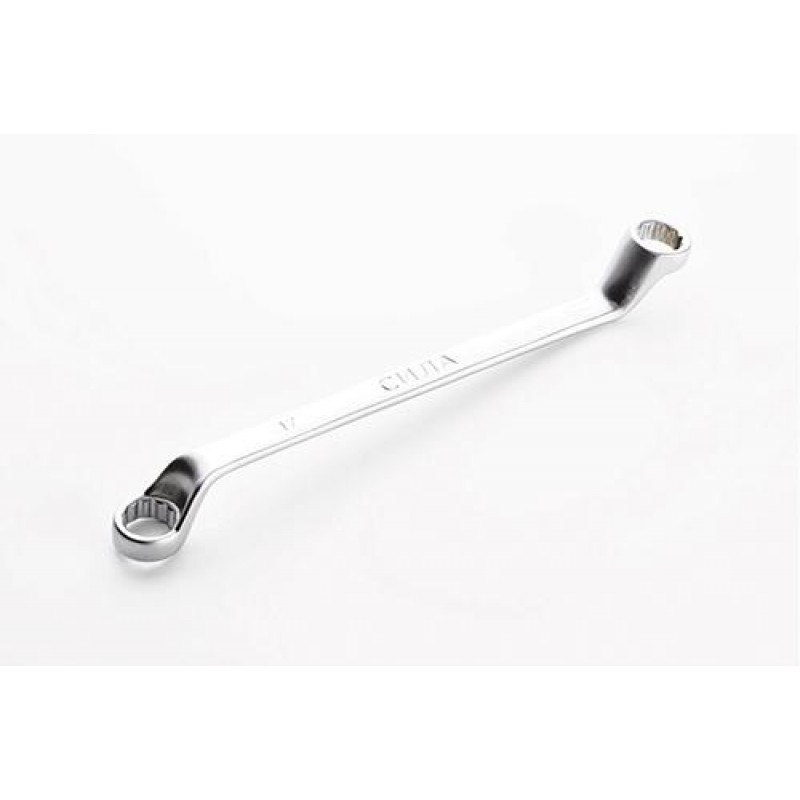 Ключ накидной двусторонний CrV 16x17мм СИЛА