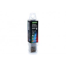 Свердло по металу кобальтове HSS-Co/M35 Ø3.0мм (тубус, кратно 10шт) PRO APRO