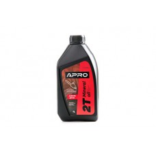 Масло для двухтактных двигателей минеральное 1л APRO