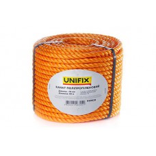 Канат поліпропіленовий 10мм 50м UNIFIX