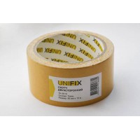 Лента клейкая двухсторонняя на тканевой основе 50мм*10м UNIFIX