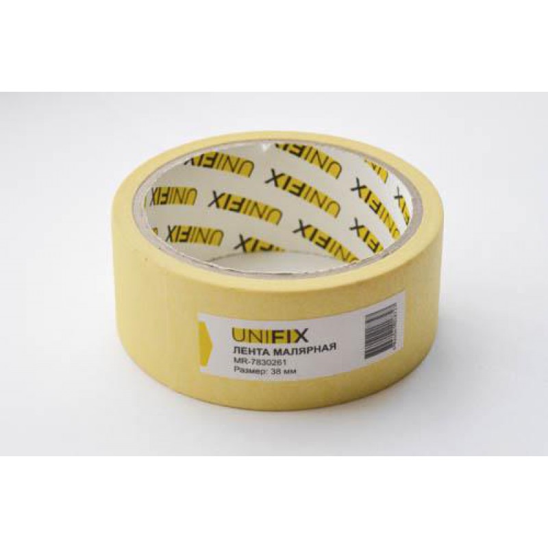 Лента клейкая малярная 48мм*20м MR-7840261 UNIFIX