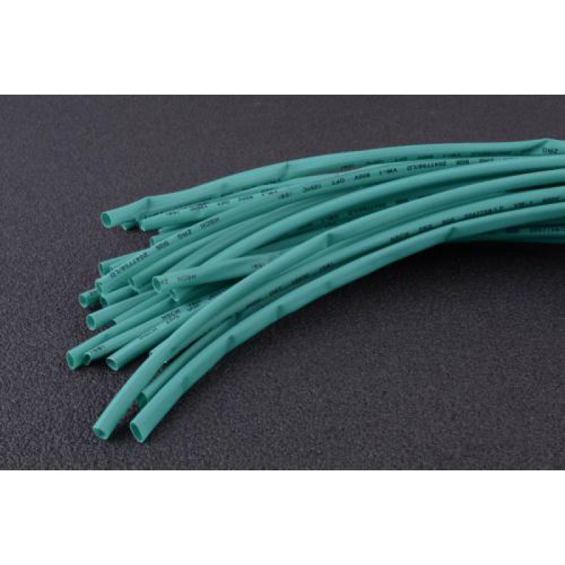 Термоусаживаемая трубка 8мм зеленая (пак. 1мx30шт) APRO