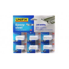 Холодная сварка белая 6*10г (блистер) UNIFIX